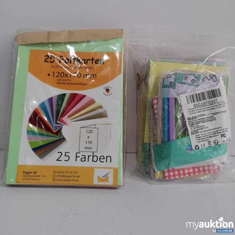 Artikel Nr. 832522 Artikel Nr. 832522: Faltkarten und Set Mini Bilderrahmen