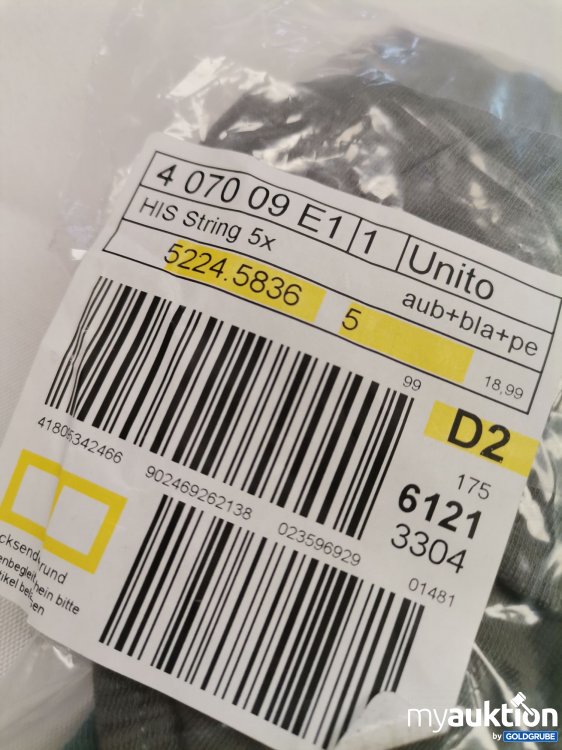 Artikel Nr. 841522: His string