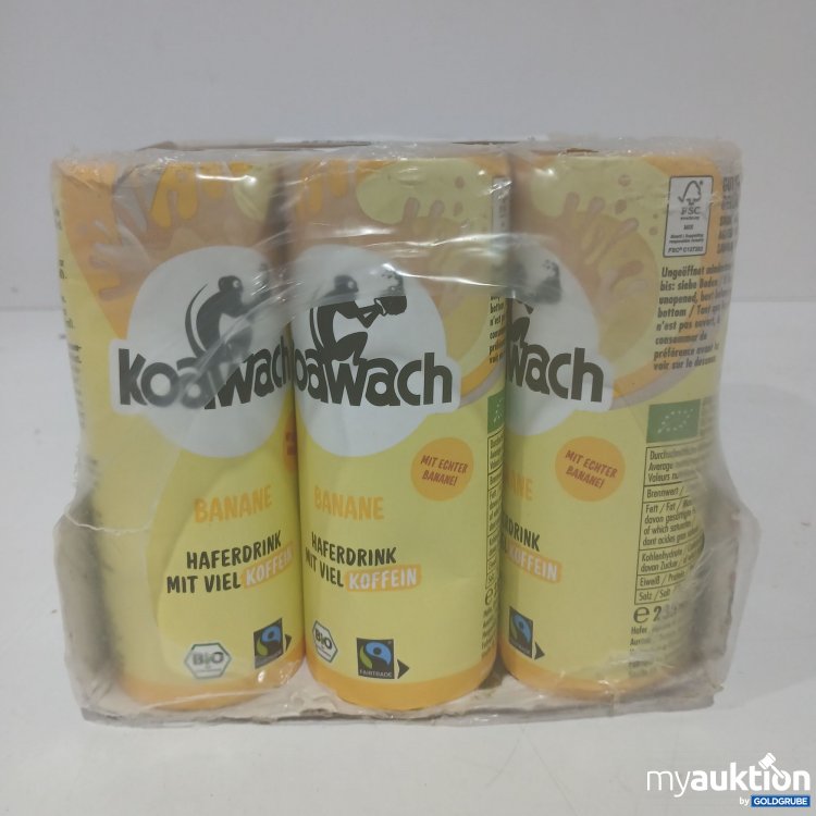 Artikel Nr. 860522: Koawach Banane Haferdrink mit viel Koffein 12x235ml