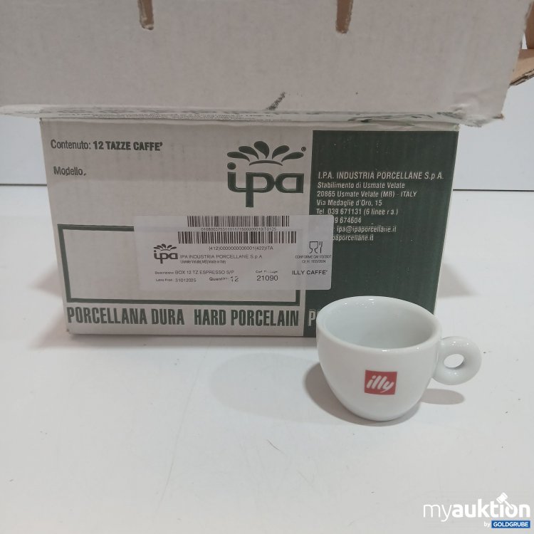 Artikel Nr. 887522: Ipa Illy Caffe Espresso Tasse 12x