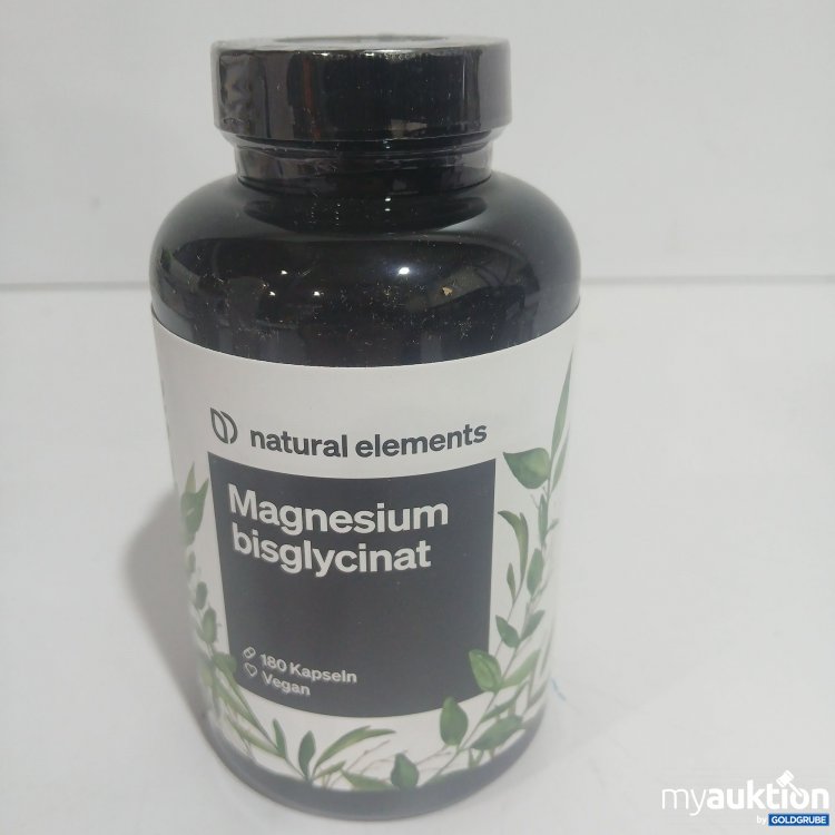 Artikel Nr. 891522: Natural Elements Magnesium Bisglycinat 180Kapseln