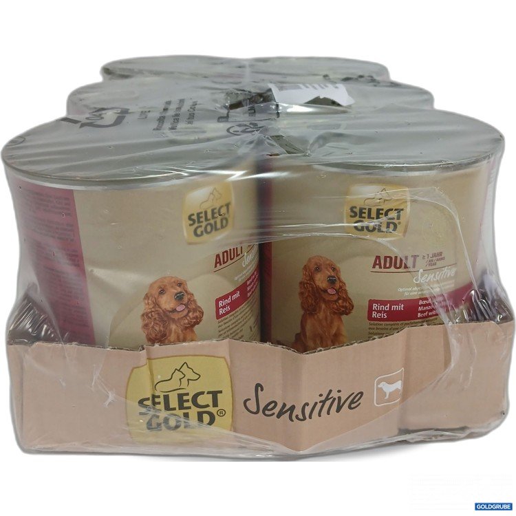 Artikel Nr. 952522 Artikel Nr. 952522: Select Gold Hundefutter Rind mit Reis 6x800g