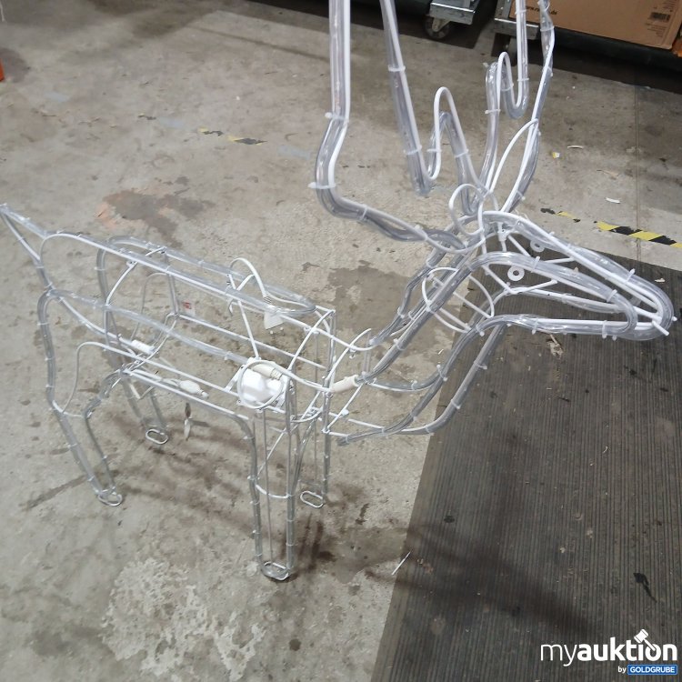 Artikel Nr. 961522: DRG srl Weihnachtsdeko bewegendes Rentier 80x20xH122cm 