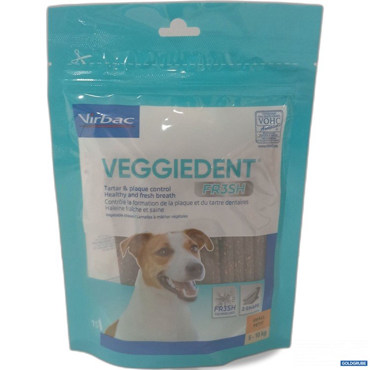 Artikel Nr. 995522 Artikel Nr. 995522: Virbac Veggiedent FR3SH small (5-10kg) 15Stk