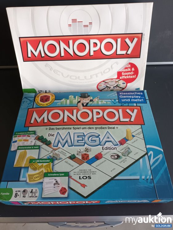 Artikel Nr. 398523 Artikel Nr. 398523: 2 Monopoly Spiele