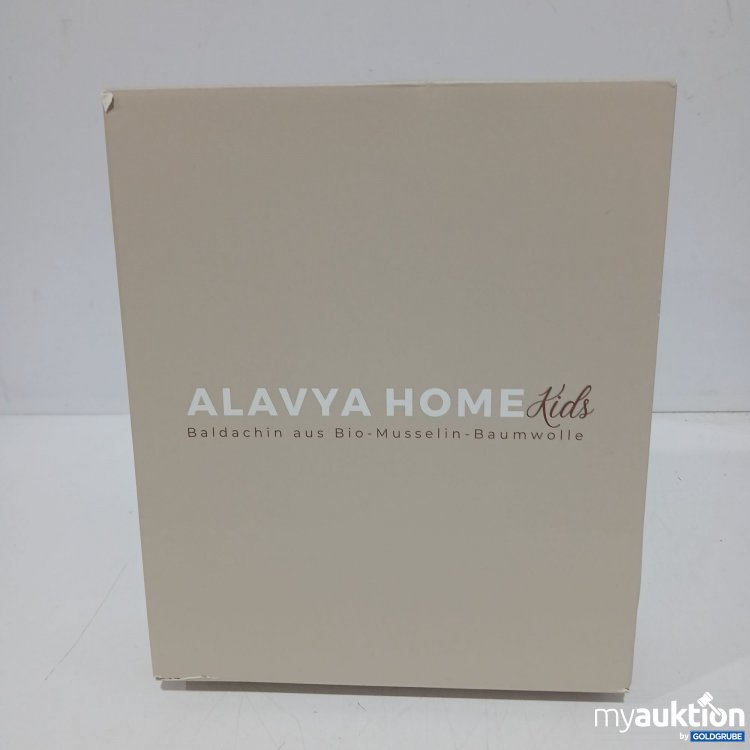 Artikel Nr. 441523: Alavya Baldachin aus Bio-Musselin-Baumwolle 50x250cm Braun 