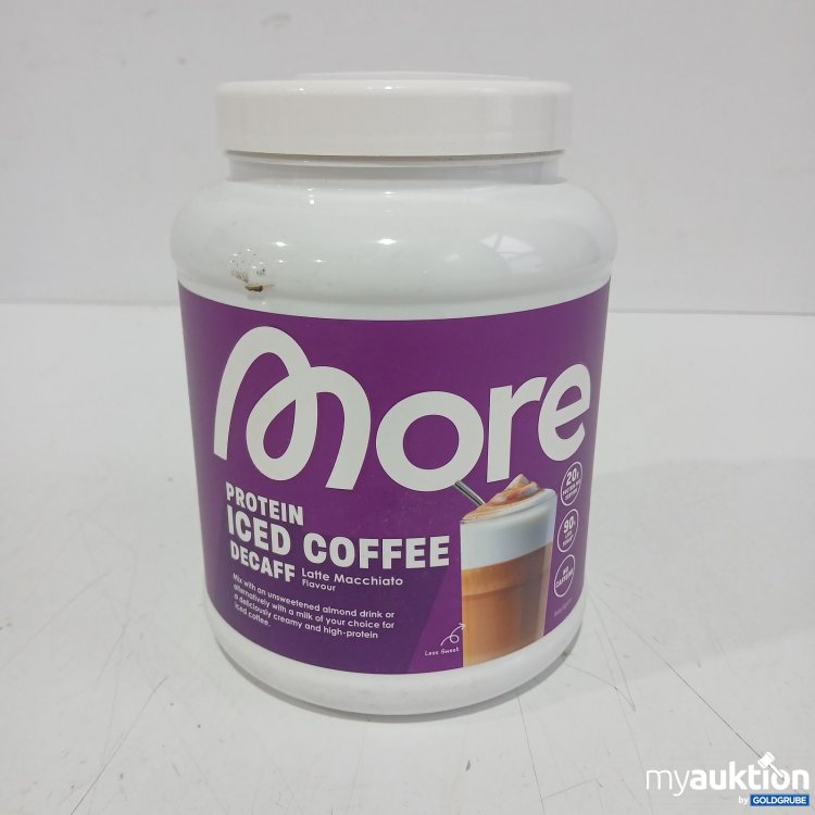 Artikel Nr. 466523: More Protein Iced Coffee Decaff Latte Macchiato 500g