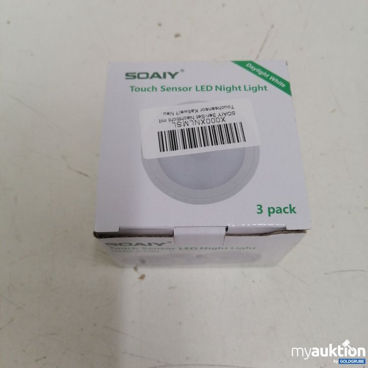 Artikel Nr. 629523 Artikel Nr. 629523: Soaiy Touch Sensor LED Night Light