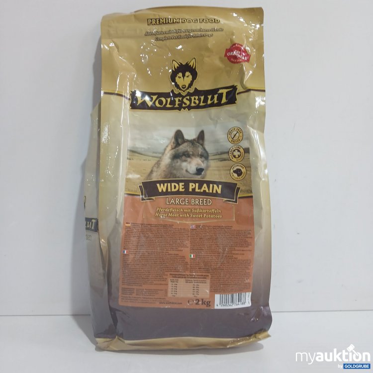 Artikel Nr. 852523: Wolfsblut Wide Plain Large Breed Hundefutter 2kg 