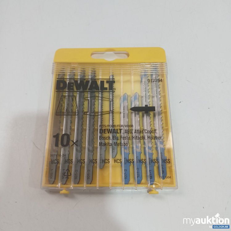 Artikel Nr. 871523: DeWalt DT2294 Stichsägeblatt-Set 10x