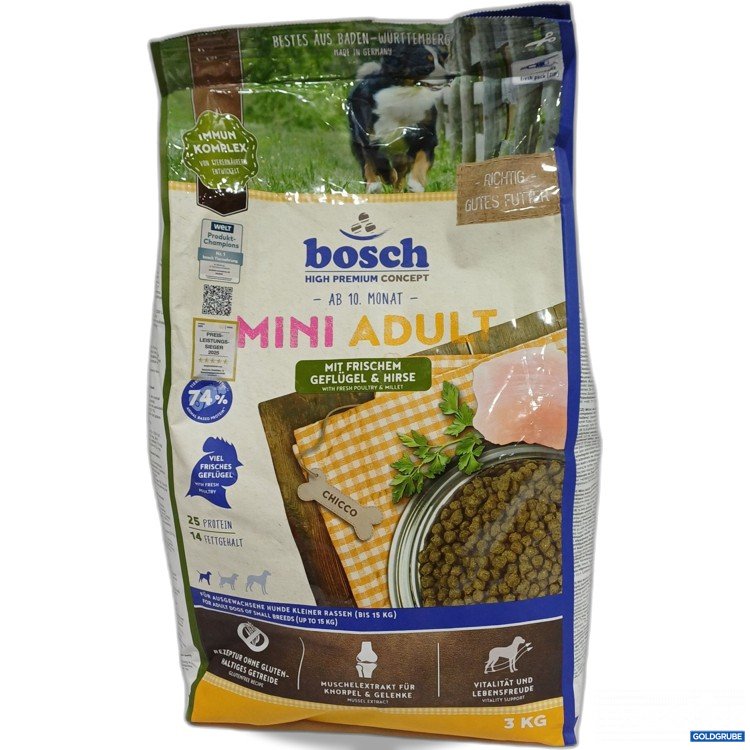 Artikel Nr. 884523: Bosch Hundefutter 3kg