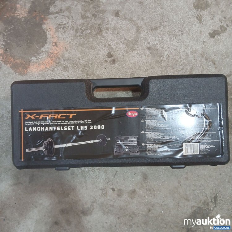 Artikel Nr. 887523: Hervis X-Fact Langhantelset LHS 2000 142014