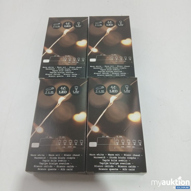 Artikel Nr. 912523: Lichterkette 2m 4 Stück 