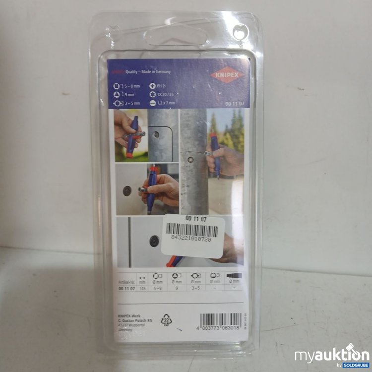 Artikel Nr. 934523 Artikel Nr. 934523: Knipex Schraubendreher-Set