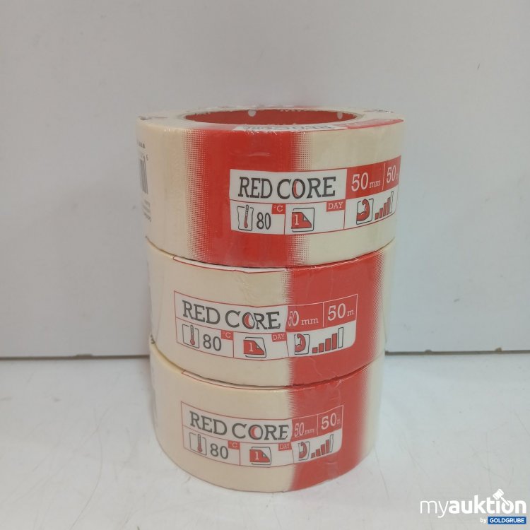 Artikel Nr. 941523 Artikel Nr. 941523: RED CORE Klebeband 3x 50 mm m