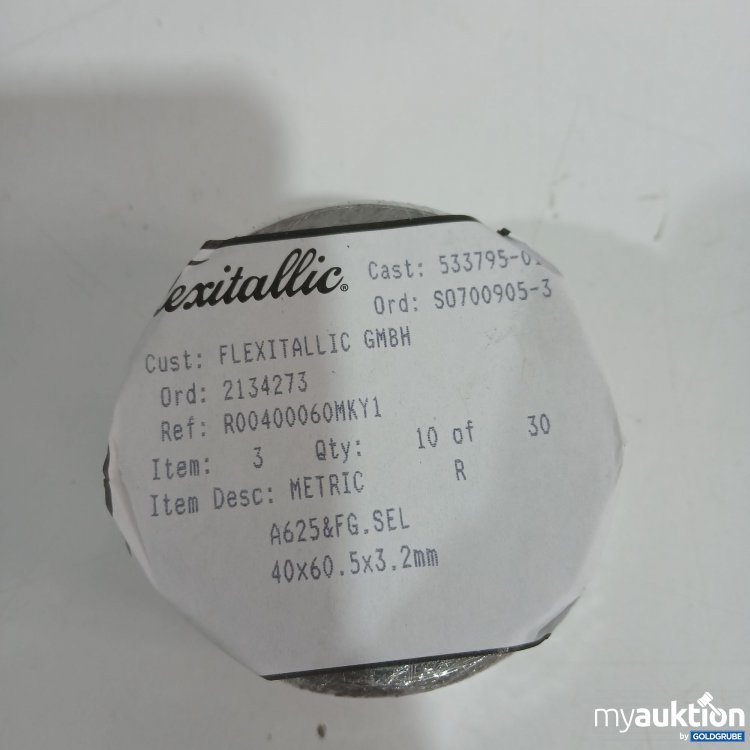 Artikel Nr. 951523: Flexitallic Spiraldichtung Typ R A625 FG SEL 40x60,5 x 3,2mm 10Stk 