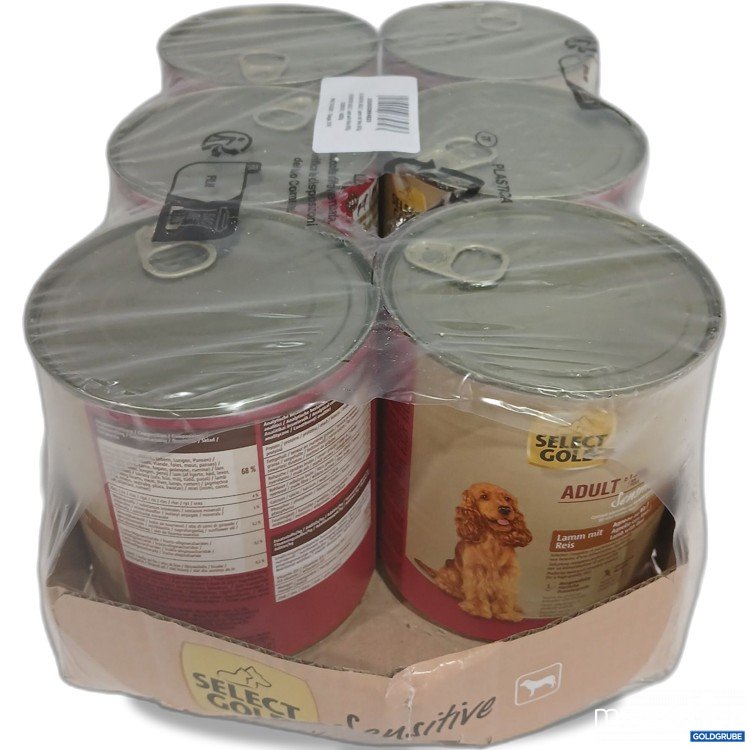 Artikel Nr. 952523: Select Gold Adult Hundefutter Lamm mit Reis 6x800g 