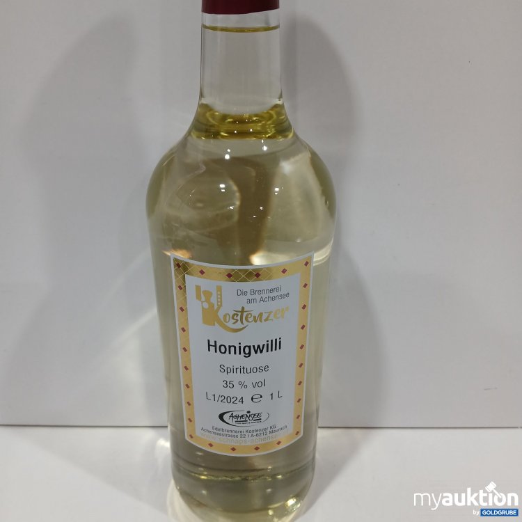 Artikel Nr. 954523: Kostenzer Tirol Honigwilli Schnaps 1L