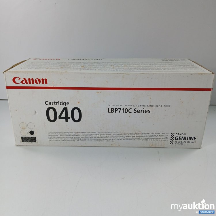 Artikel Nr. 436524 Artikel Nr. 436524: Canon Cartridge 040 LBP710C Series Schwarz