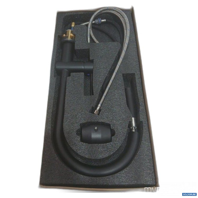 Artikel Nr. 445524: Washbasin Tap Küchenarmatur schwarz mit Brauseschlauch