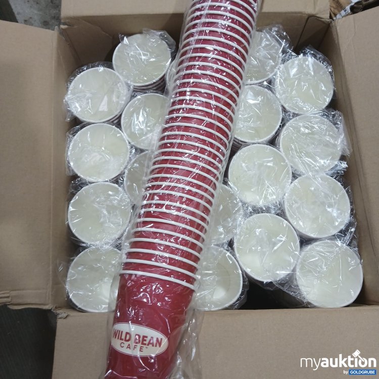 Artikel Nr. 524524: Wild Bean Einweg Kaffeebecher 20x50Stk 