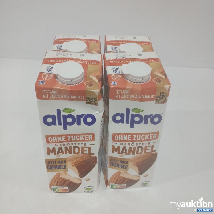 Artikel Nr. 862524: Alpro Geröstete Mandeln ohne Zucker 4x1L