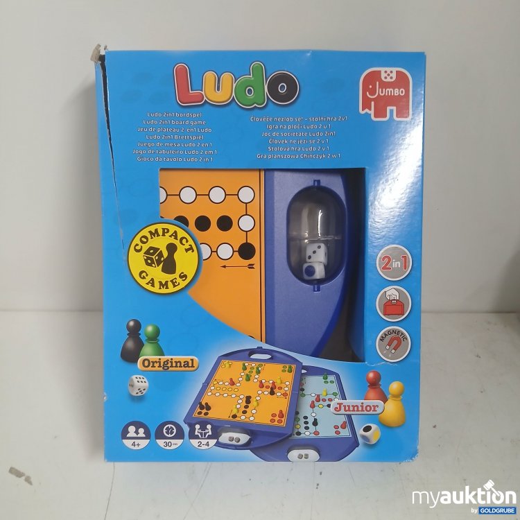 Artikel Nr. 875524: Jumbo Ludo 2in1 Brettspiel 