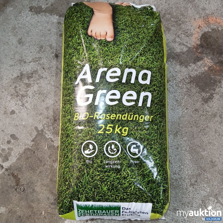 Artikel Nr. 877524: Arena Green Bio Rasendünger  25kg 