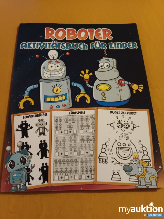 Artikel Nr. 900524 Artikel Nr. 900524: Roboter Aktivitätsbuch für Kinder