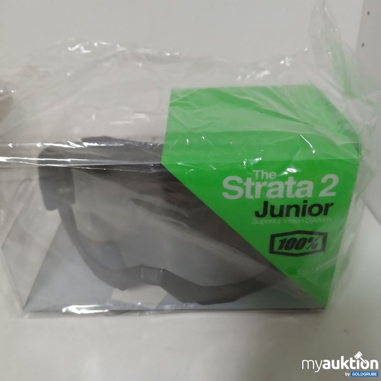 Artikel Nr. 918524 Artikel Nr. 918524: 100% Strata 2 Junior Goggle Black