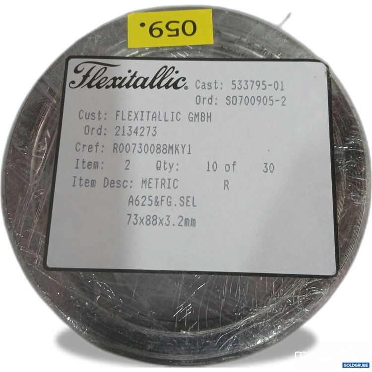 Artikel Nr. 951524: Flexitallic Spiraldichtung A625 FG SEL 73x88x3,2mm 10Stk 