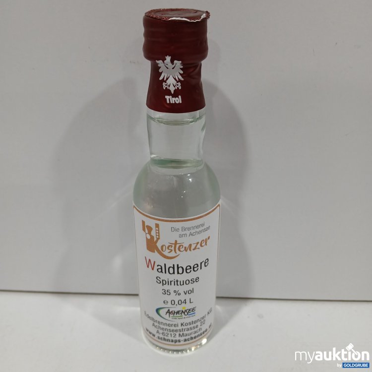 Artikel Nr. 954524: Kostenzer Tirol Waldbeere Schnaps 0.04L