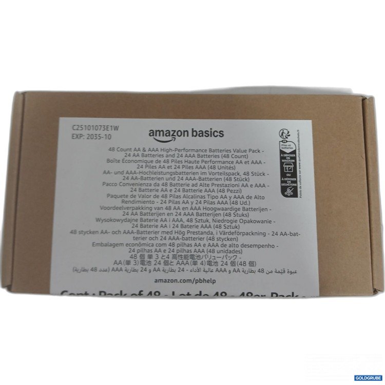 Artikel Nr. 970524 Artikel Nr. 970524: Amazon basics 48 Count AA&AAA High Performance Batteries Value Pack,24 AA & 24 AAA