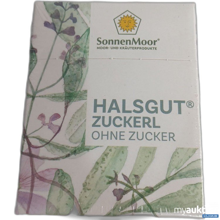 Artikel Nr. 996524 Artikel Nr. 996524: Sonnen Moor Halsgut Zuckerl ohne Zucker 51g