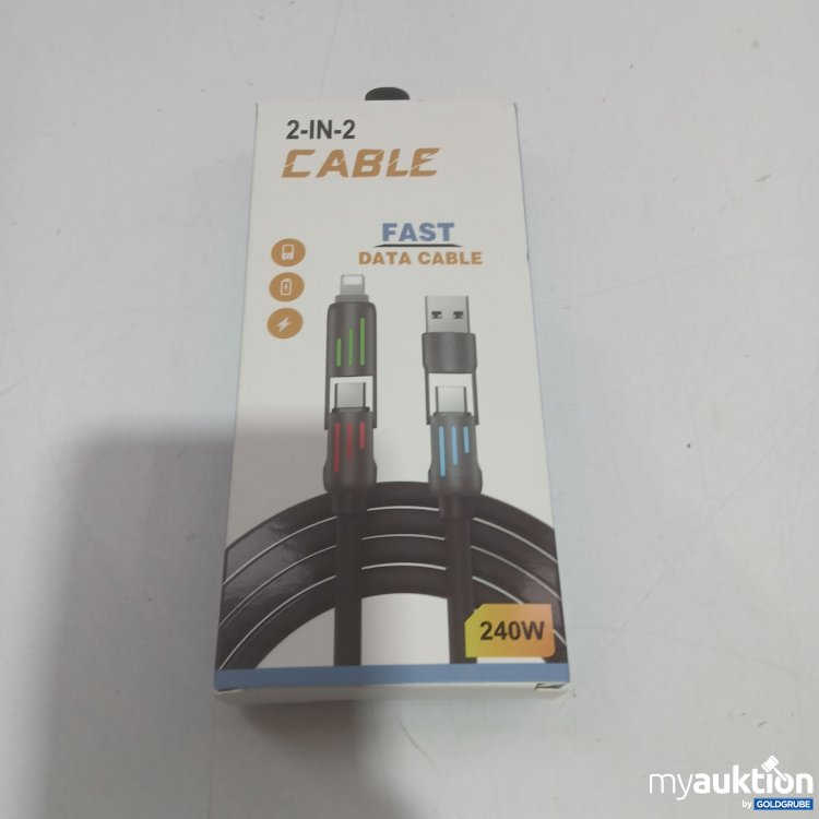 Artikel Nr. 522525: 2in2 Cable Fast Data 240W