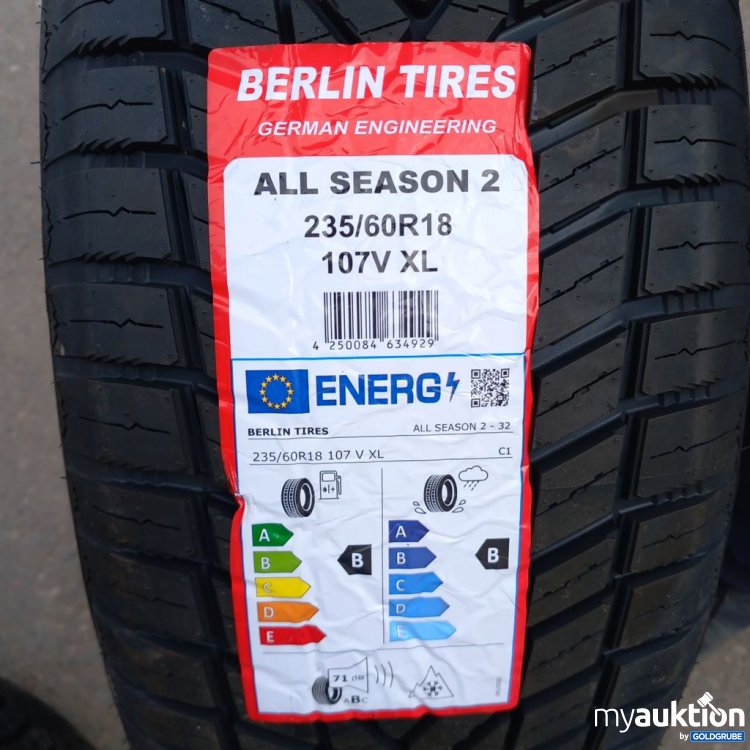 Artikel Nr. 523525: BERLIN TIRES All Season 235/60 R18 107V XL