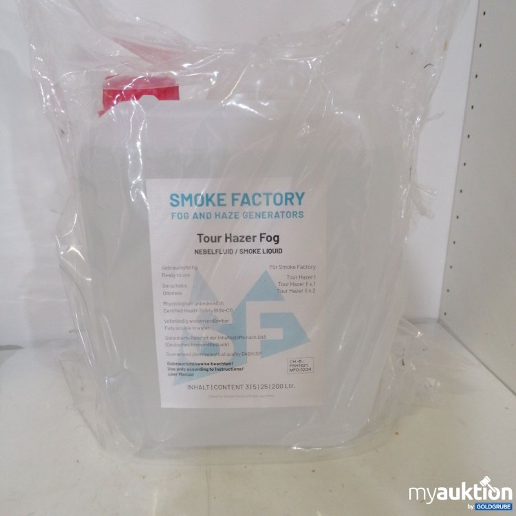 Artikel Nr. 758525 Artikel Nr. 758525: Smoke Factory Tour Hazer Fog 5l