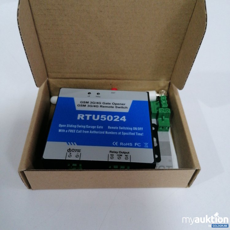 Artikel Nr. 827525 Artikel Nr. 827525: GSM 3G/4G Toröffner RTU5024