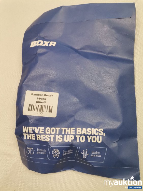 Artikel Nr. 837525: Bamboo Boxer blau
