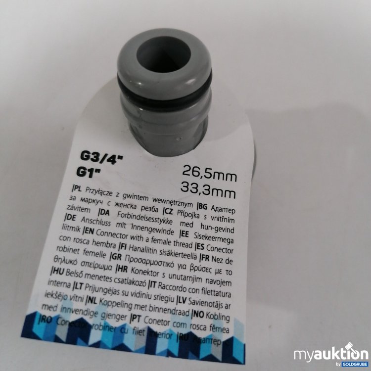 Artikel Nr. 859525: Cellfast G3/4" 26.5mm, G1" 33.3mm