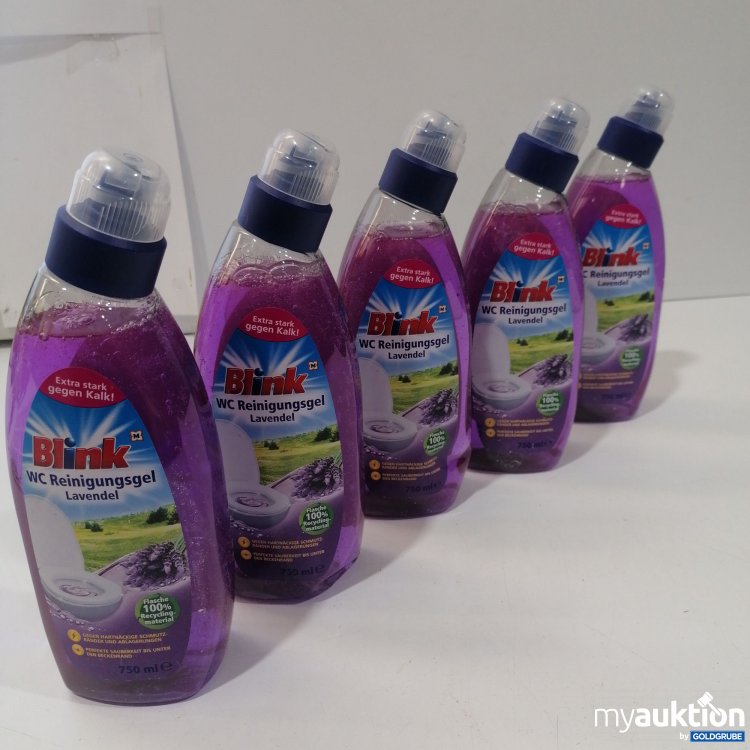 Artikel Nr. 886525: Blink WC Reinigungsgel Lavendel 5x750ml