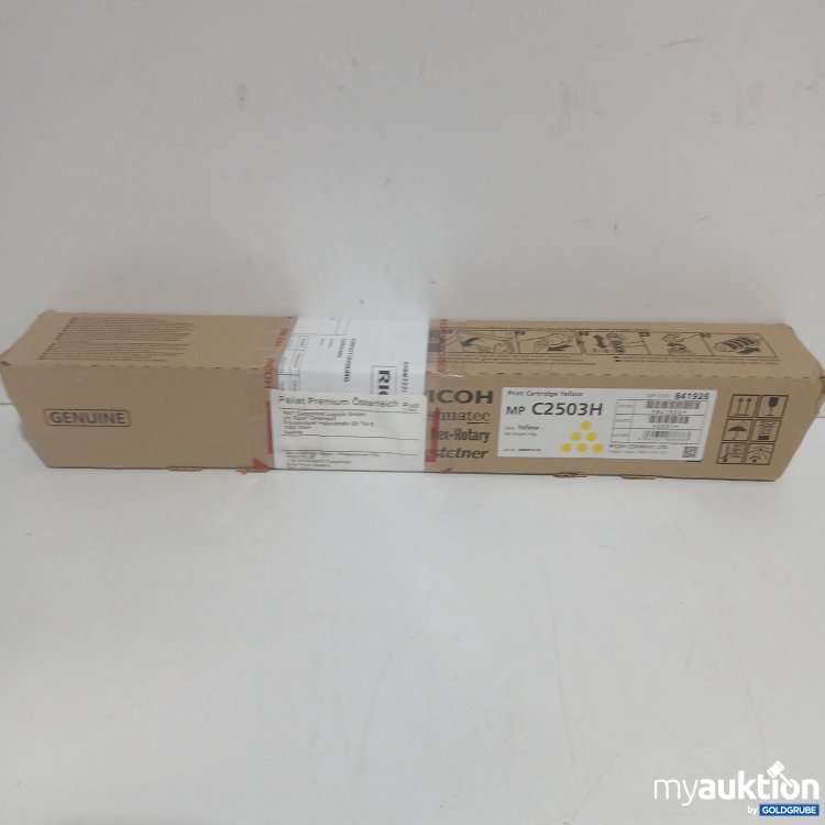 Artikel Nr. 890525: Ricoh Print Cartridge Yellow MP C2503H 218g