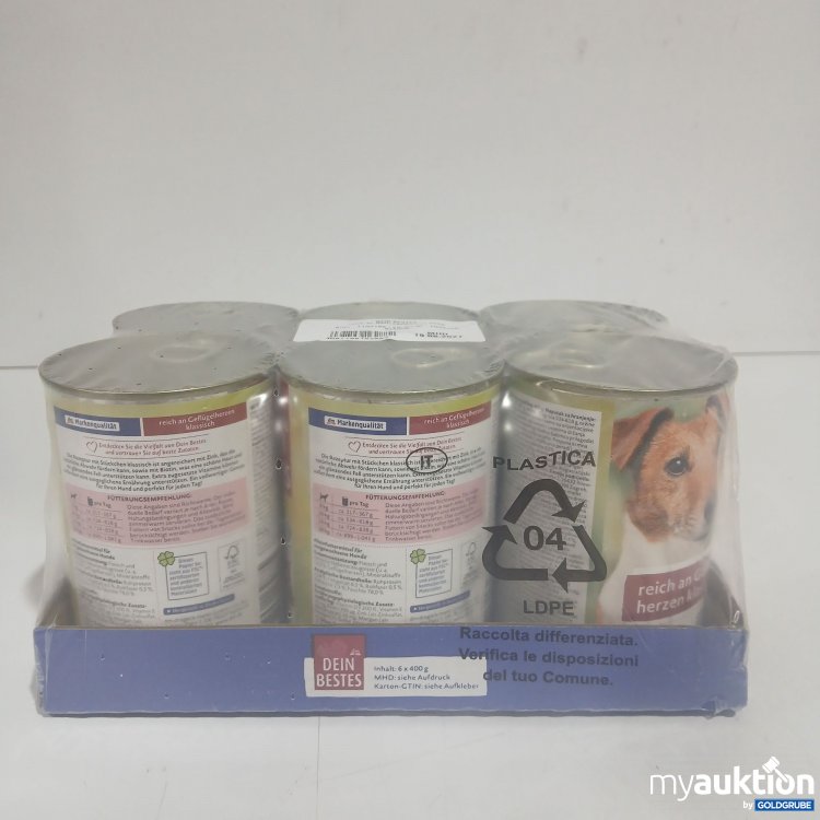 Artikel Nr. 891525: Dein Bestes reich an Geflügelherzen klassisch 6x400g