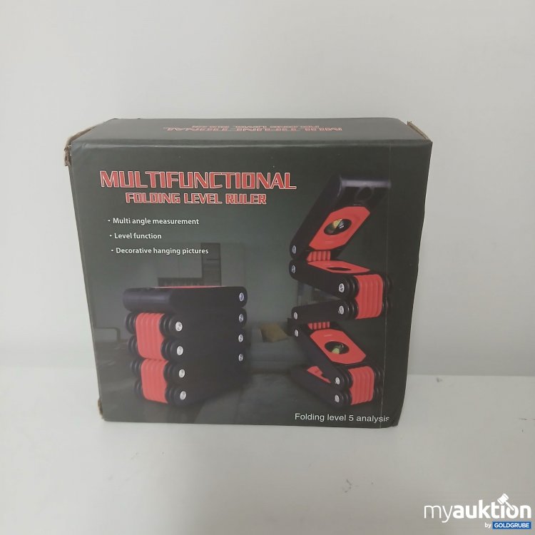 Artikel Nr. 917525 Artikel Nr. 917525: Multifunctional Folding Level Ruler