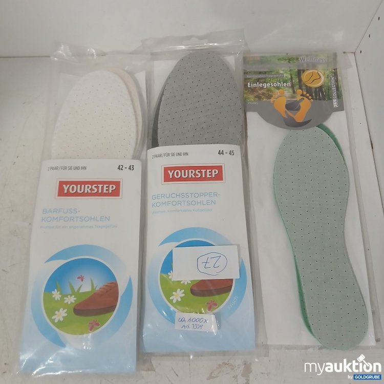 Artikel Nr. 930525: Schuh-Einlagen div. Größen