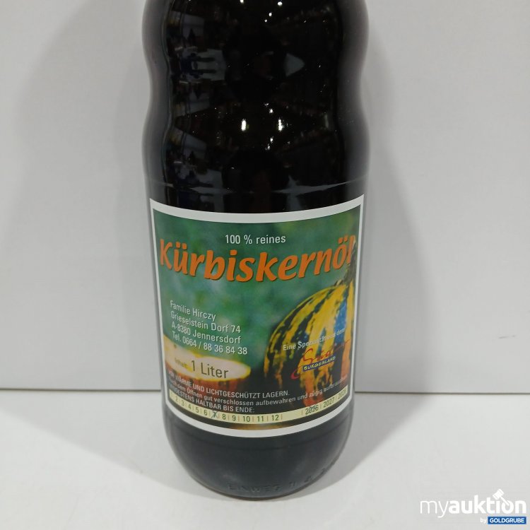 Artikel Nr. 954525: Kürbiskernöl 1L 