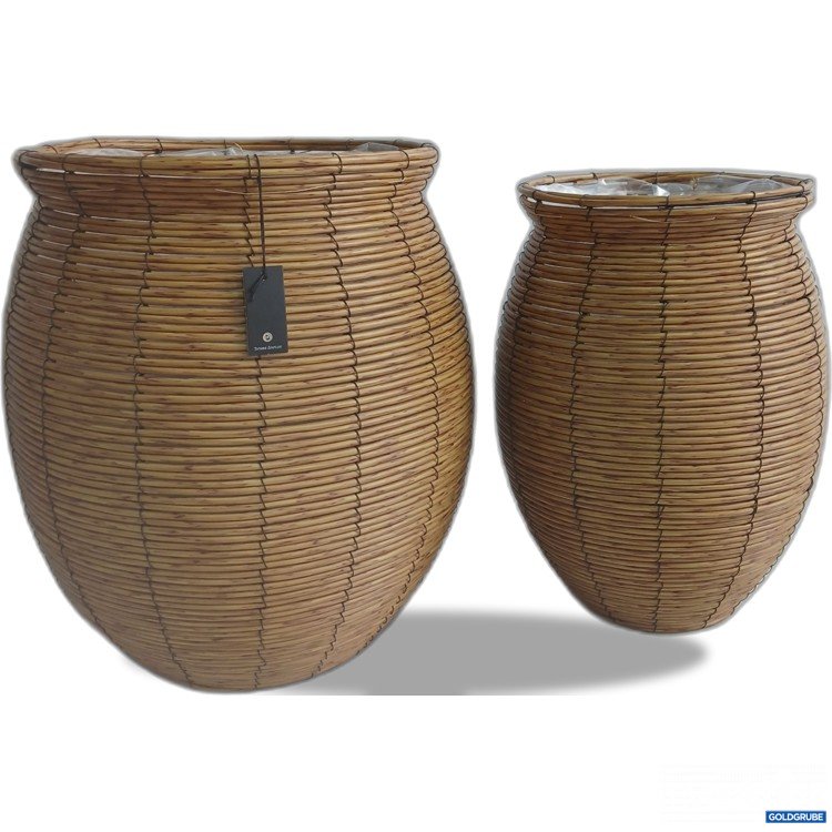 Artikel Nr. 959525: House Doctor Planter Set of 2 Sizes h:46cm dia:38cm / h:42cm dia:27cm 205722405 