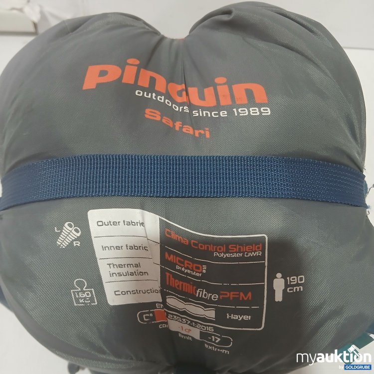 Artikel Nr. 993525 Artikel Nr. 993525: Pinguin Safari PFM 190 Schlafsack 190cm