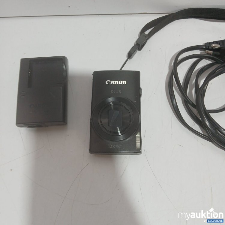 Artikel Nr. 445526: Canon Digitalkamera 4,3V  IXUS mit Ladegerät und Kabel gebraucht, Funktion nicht getestet
Nr. 013060043975