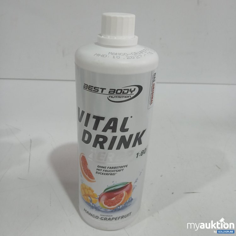 Artikel Nr. 461526: Best Body Vital Drink Zerop Mango-Grapefruit 1L 